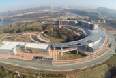 Education center visualizes reunified Korea