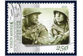 Korean film via stamps -- 'TaeGukGi: Brotherhood Of War' 