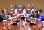 Korea, France march together toward a better future