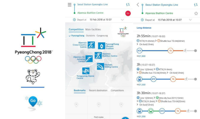 Visit PyeongChang with convenient, handy app