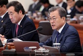 Remarks by President Moon Jae-in on Wildfire Response at 14th Cabinet Meeting