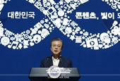 Remarks by President Moon Jae-in at Presentation of Three Strategies for Innovative Content Industry