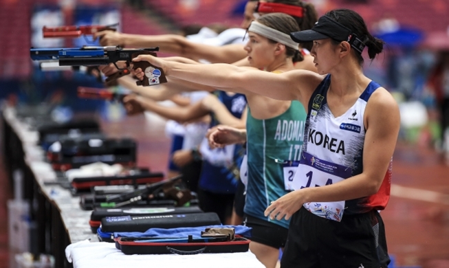 Korea wins overall title at world pentathlon championships